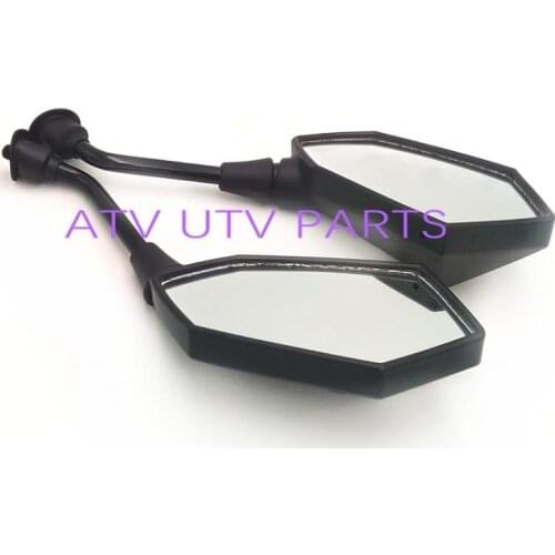 A pair of right and left rear mirrors assemblyfor cfmoto X8r ATV rear mirror ATV PART NO.7020-200200/7020-200300