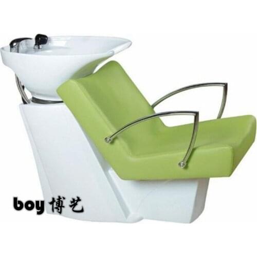 Thai factory direct sale. Hair salon shampoo bed. Half lying shampoo bed