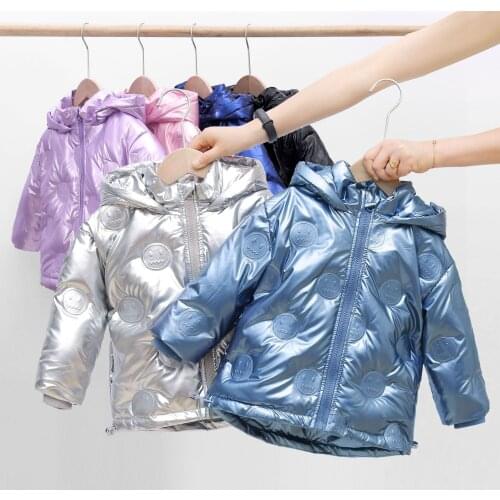 2021 New White Duck Down Jacket for Boys Baby Girl Winter Clothes Toddler Winter Jacket Kids Puffer Jacket Warm Outerwear