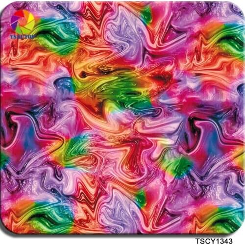 TSAUTOP Size 0.5m x 20m hydrographics film for water transfer printing WDF1343