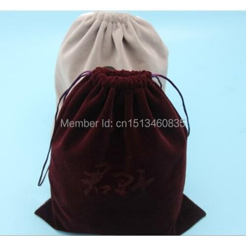 100pcs/lot HIgh quality velvet jewelry bag/pouch for accessories/gift/Ipad ,Size can be customized,Various colors,wholesale
