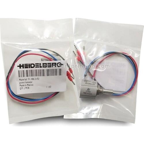 71.186.5172 Original New 10K Rotary Potentiometer Sm102 CD102 Sm74 Machine Parts