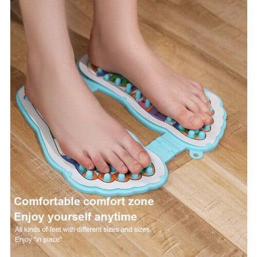 Foot Acupuncture Point Massage Pad Colorful Foot Acupressure Relieving Fatigue Pain Walk Foot Maasager Cushion massageador