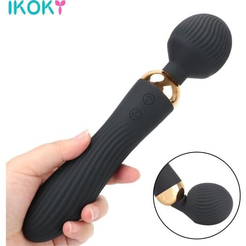 AV Magic Wand Sex Toys For Women Couples Clitoris Stimulate Adult Products Powerful Dildo Vibrator 18 Speeds