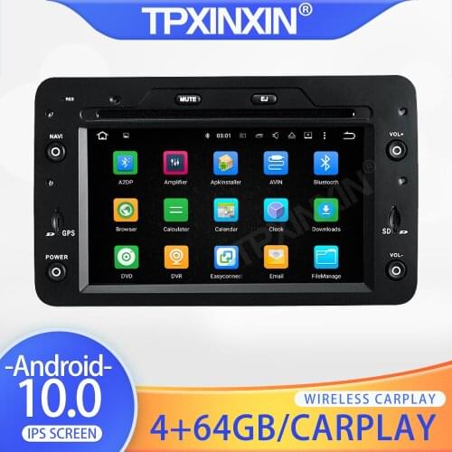 Android 10 Car Radio For Alfa Romeo Spider 2006 2007- 2013 Multimedia Video DVD Player Navigation HeadUnit GPS 2 din Accessries