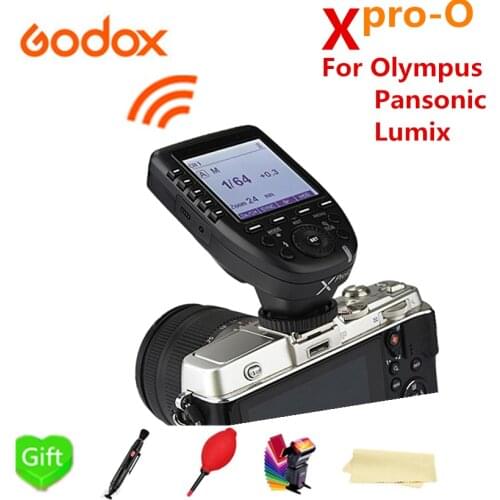 Godox Xpro-O TTL 2.4G X system HSS LCD Screen Wireless Flash Transmitter For Olympus Pansonic Lumix Godox V860II-O TT685-O TT600