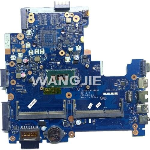 For HP 14-r018la 14-R Laptop motherbard 765364-001 765364-501 765364-601 ZSO40 LA-A993P i3-4005U 100% tested