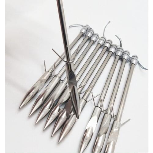 10pcs/20pcs stainless steel hunting shooting arrow bow and arrow fishing shooting slingshot dart hunting accessories 2020