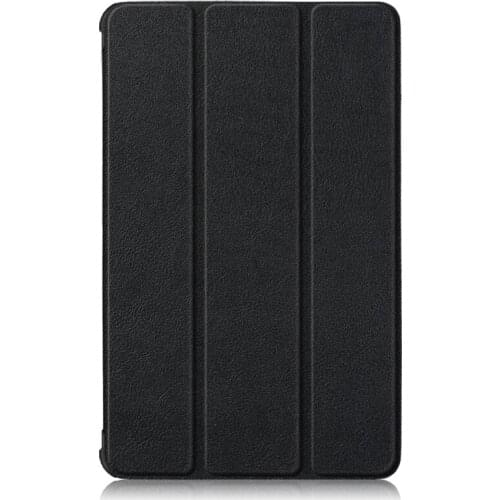 Suitable for Lenovo Tab M8 FHD TB-8705F/N Flat Leather Case Tri-Fold Flat Cover