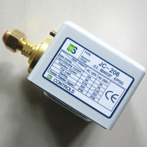 Pressure Switch Single Electric Controller jc-206 Brand New Original Spot Photo, 1-Year Warranty