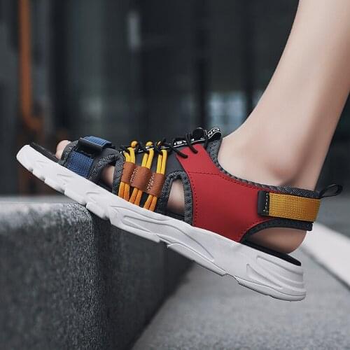 Sandels For Men Sandale Ete Homme Mens Platform Sandals Men Beach Camel Mens Italian Leather For Sandel Garden Vietnam