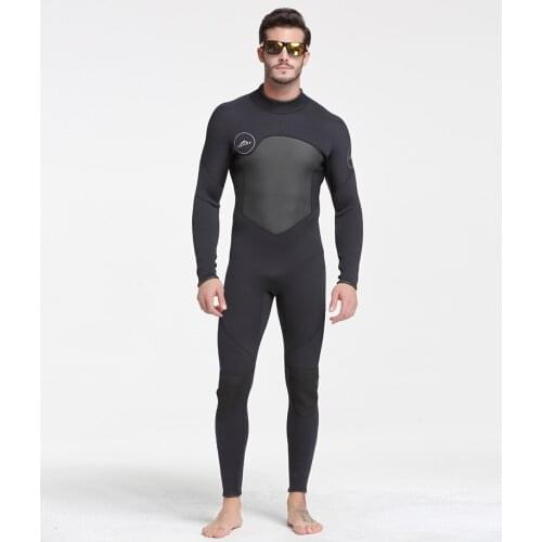 SBART 3mm Neoprene Scuba Dive Wetsuit For Men Spearfishing Wet Suit Surf Diving Equipment One Piece Full Body Wetsuits