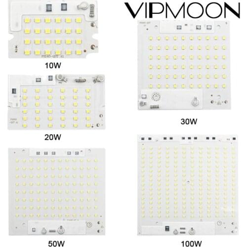 LED Lamp SMD 10W 20W 30W 50W 100W led Lighting Source White Pure White led PCB board For DIY 10 20 30 50W Outdoor FloodLight