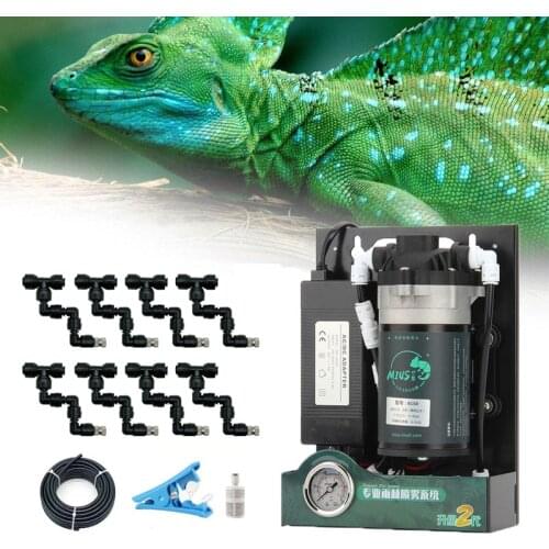 Greenhouse Plant Tank Misting Reptiles Fogger Mist Sprinkler Rainforest Tank Aquatic Pet Terrarium Spraying System
