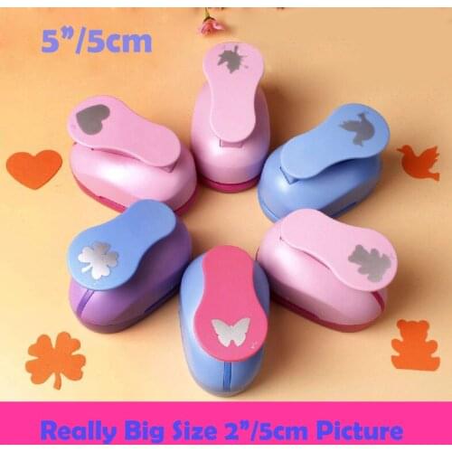 Free ship 2 inch snow flower craft punch for EVA paper punch hole punch for DIY scrapbooking punches troqueladora de papel