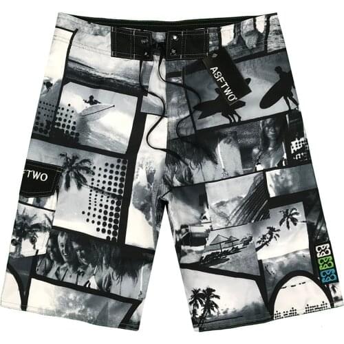 JU QIAN Men's Sports Swimming Trunks
