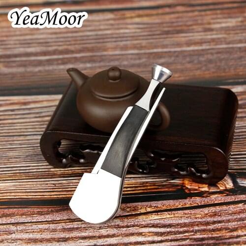 New Black Smoking Knife 3 in 1 Multifunction Tobacco Tool Pipe Design Smoking Pipe Accessory Tobacco Tamper Needle Scraper