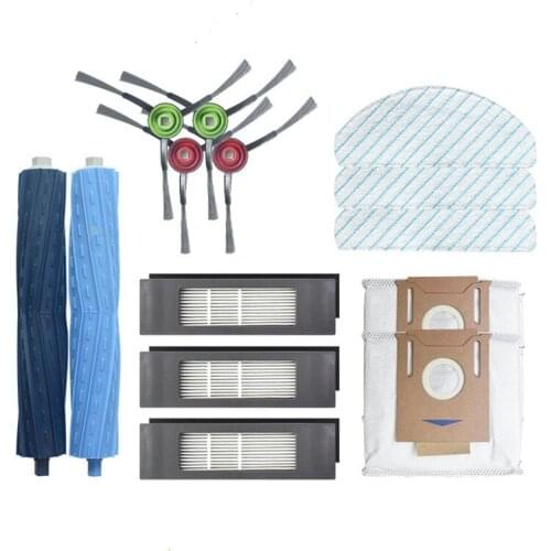 Main Brush Filters Side Brush Kit For Ecovacs T9 AIVI T9 AIVI+ Home Vacuum Cleaners Sweeper Accessories
