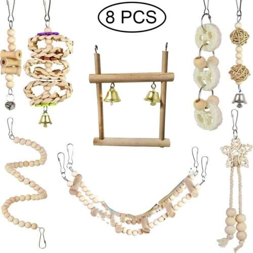 Parrot educational toy supplies nibbling intellectual creative suit artifact