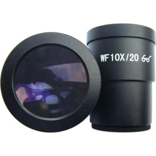 Brand New Pair WF10X/20 Eyepieces for Zeiss Leica Olympus Nikon (30MM) Microscocpe