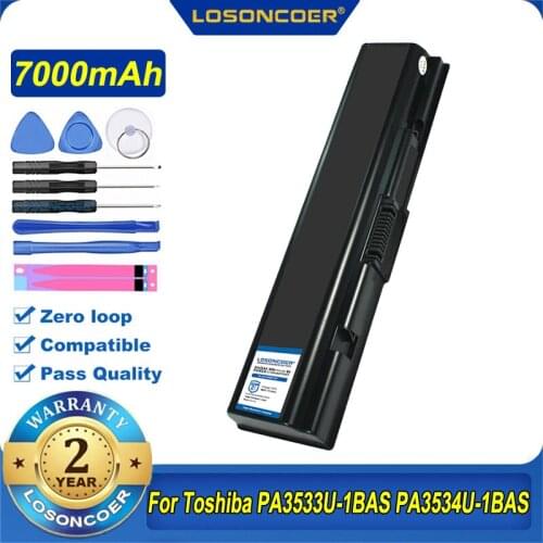 Pa3534u 1brs Battery For Toshiba PA3533U-1BAS PA3534U-1BAS PA3534U-1BRS Satellite A200 A205 A210 A215 L300 L450D A300 A500