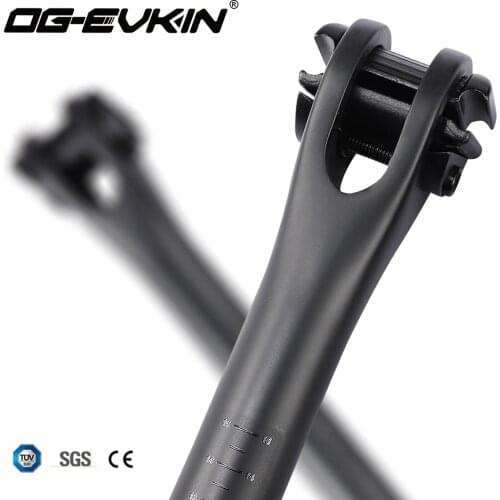 OG-EVKIN SP-008/SP-009 Carbon Seatpost 27.2/31.6MM MTB Or Road 400MM Seat Tube Bicycle Parts Mountain Bike bicicleta велосипед