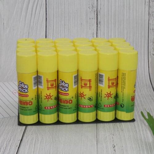 School Glue Stick Pegamento Office Supplies PVP strong adhesive 2105 All Purpose School Glue Sticks, Washable, 21Gram, 24 Count