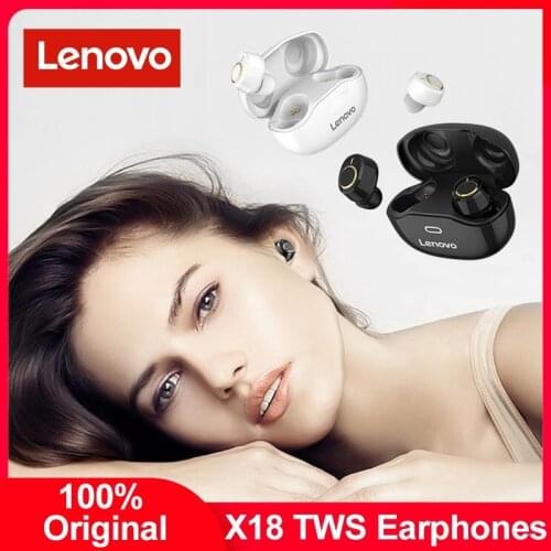 Lenovo X18 Mini TWS Earbuds Bluetooth 5.0 True Wireless Headphones Sport Headset In-ear Earphones Touch Control with Mic