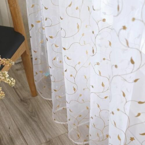 Tulle Curtains for The Living Room Bedroom The Curtain Kitchen Modern Yarn Housing By The Window Shades Ready Made Luxury Door