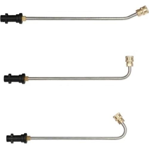 For 1/4inch High Pressure Washer Spray Nozzle Attachment Extension Replacement Wand for Spray Gun 4000 PSI for Karcher K2-K7