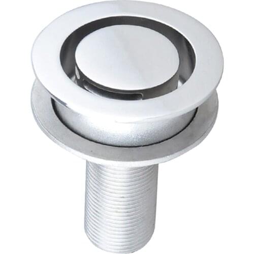 Universal Stainless Marine Boat Gas Fuel Tank Vent Straight Fitting Silver