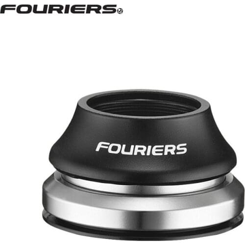 Fouriers HA-S008 Bicycle Headset Bike Integrated headset system Angle contact seal bearing Integrated 1-1/8" Upper / 1.5" Bottom