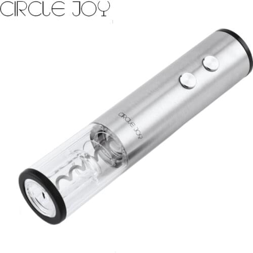 YouPin Circle Joy Automatic Red Wine Bottle Opener Stainless steel Electric Corkscrew Foil Cutter Base Cork Out Tool