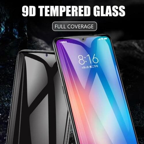 Full Glue Tempered Glass For Xiaomi Mi 9 9SE A3 lite CC9 9T Redmi K20 note8 Pro Note 8 7 6 5 Pro 9D Screen Protector Film