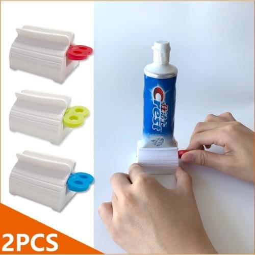 Toothpaste Squeeze 3 Color Facial Cleanser Squeeze Manual Toothpaste Clip Cleaning Supplies Toothpaste Companion Squeezer