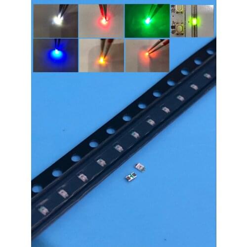 1400pcs 0603 SMD LED Assortment Red/Green/Blue/Yellow/White/Emerald-green/Orange 200pcs each SMD LED 0603 Diode Pack 1.6*0.8*0.6