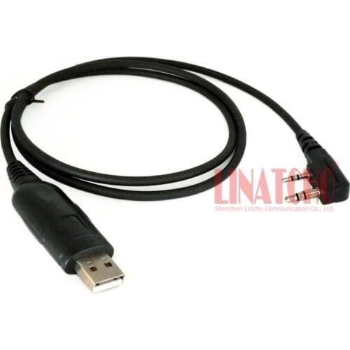 2 pin most walkie talkie TK-2107 TK-3107 TK-2100 baofeng 888S UV-5R USB programming cable