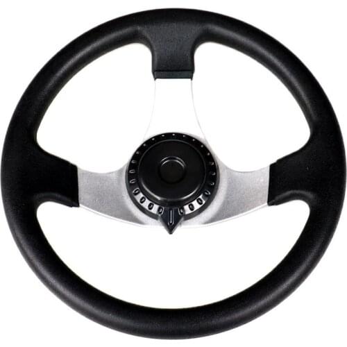 300mm Steering wheel For DIY Go Kart Buggy Karting ATV UTV Accessories