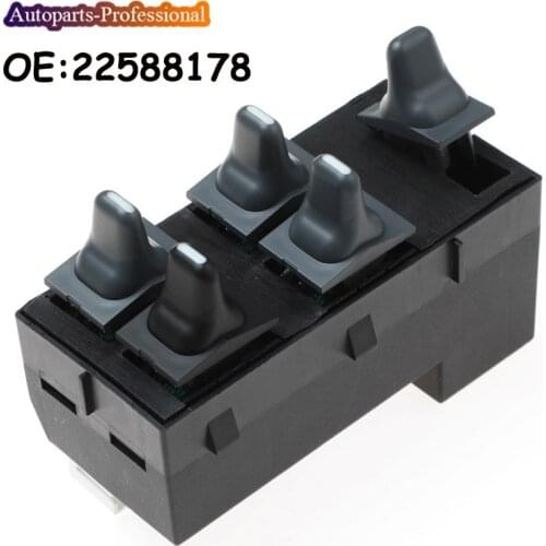 Car Auto accessorie Front Master Power Window Switch Driver Left For 96-05 Pontiac Grand Am Sedan 22588178 22624807