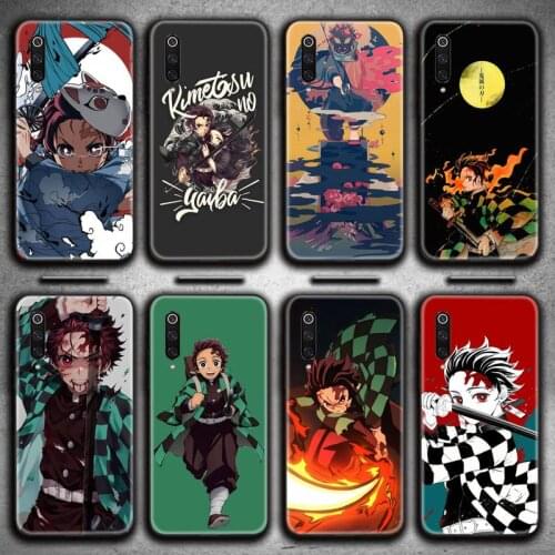 Demon Slayer Kamado Tanjirou Phone Case for Xiaomi Mi Note 10 Lite Mi 9T Pro xiaomi 10 10 CC9 Pro