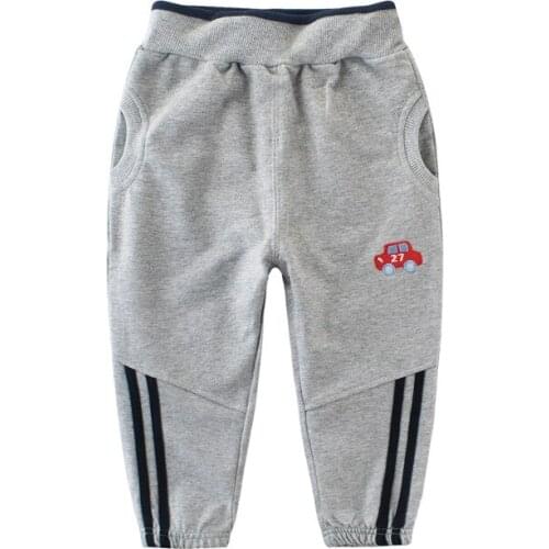 2-9T Toddler Kid Boy Girl Pant Fashion Autumn Winter Warm Sweatpant Casual Plain Striped Harem pants Streetwear