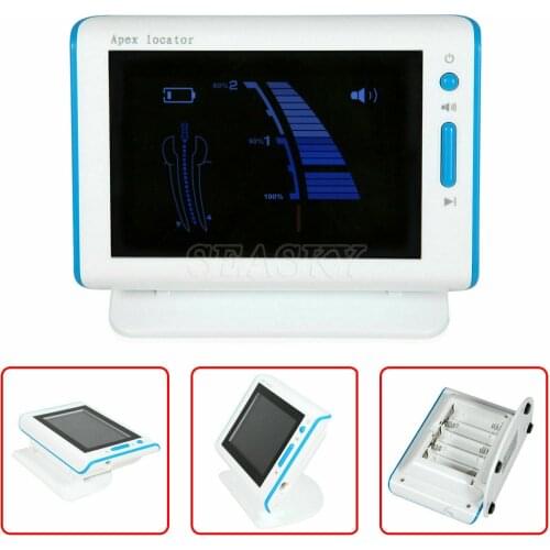DPEX III Dental Apex Locator Endo Dental Peep Display Screen Measurement Root Canal Finder Endodontic 4.5“LCD DTE Style
