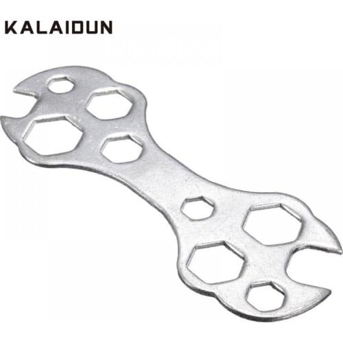 KALAIDUN Wrench 10 in 1Bicycle Cycling Bike Porous Multifunctional Wrench Steel Hexagon Spanner Repair Bike Tool Kit Accessories