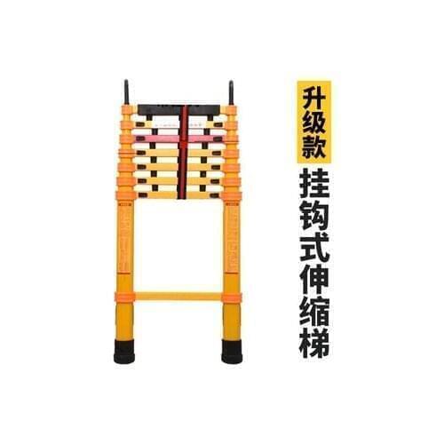 3.5m insulated hook straight ladder household bamboo pole glass fiber reinforced plastic for live construction