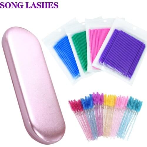 SONG LASHES Professional Storage Box for Eyelash Extension Tweezers eyelashes brush microw brush MakeupTools