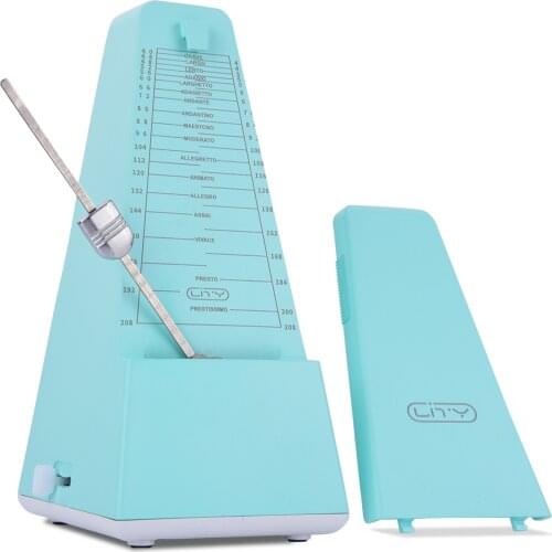 Mechanical Metronome Aviation ABS Movement Metronome for Guitar Piano Violin Zither Musical Instrument JPQ-5