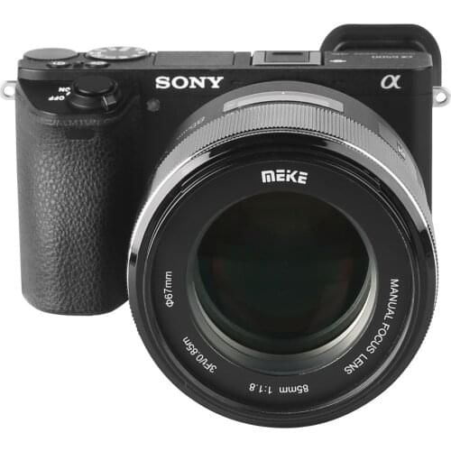 Meike MK 85mm f1.8fixed focus lens Medium Telephoto Full Frame DSLR Lens for SONY E mount Camera A7R2 A7 A7M4 A7M3 A6600