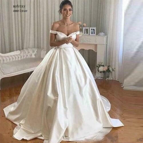 Myhtxyameixue Wedding Dresses With A Train