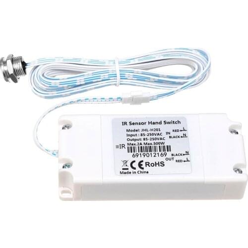 NEW IR Sensor Switch Infrared Light Switch For LED Lamps LED Strips Motion Sensor Hand Wave