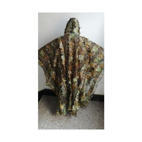 Hunting clothes New 3D maple leaf Bionic Ghillie Suits Yowie sniper birdwatch airsoft Camouflage Clothing